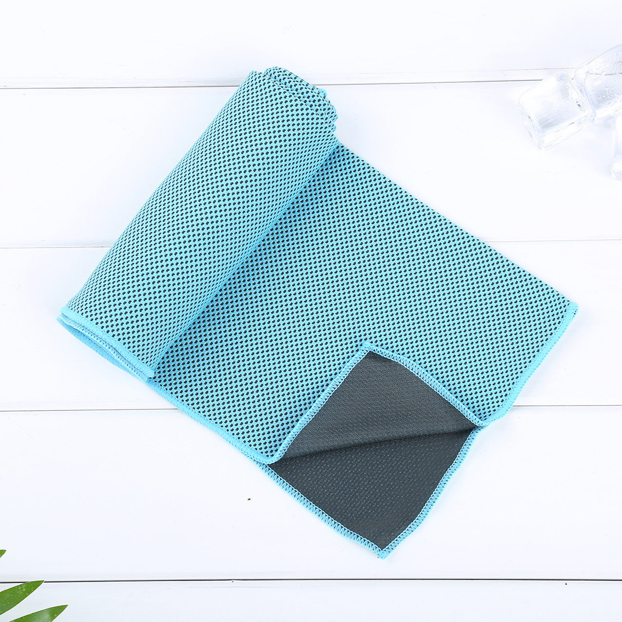 Serviette Refroidissante avec Étui EVA – Absorption & Fraîcheur Pour Sport, Plage et Détente
